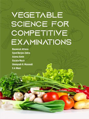 cover image of Vegetable Science For Competitive Examinations